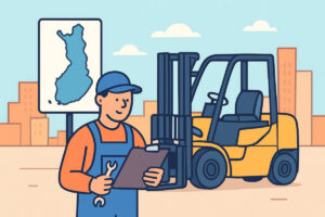 Hyster-Yale -trukkien huoltoverkko Suomessa